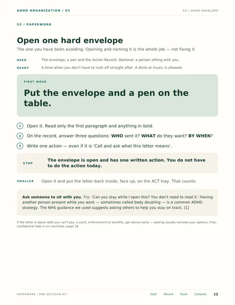 Hard envelope card